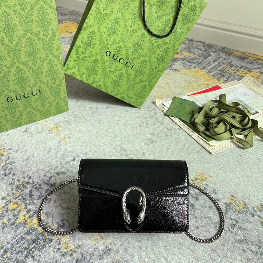 Gucci Dionysus Super-Mini Women Shoulder Bags 17.5*11*6.5cm