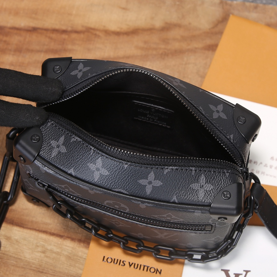 Louis Vuitton M44735 Soft Trunk Mens Shoulder Bags Size 18.5*13*8cm