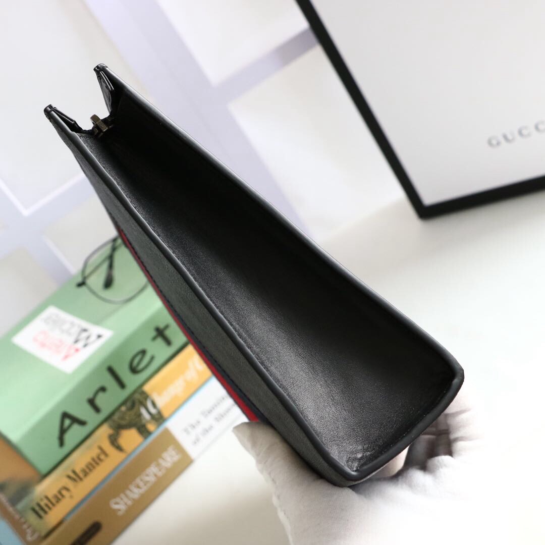 Gucci New GG Supreme Clutch Size 26*20*6cm Style 475316