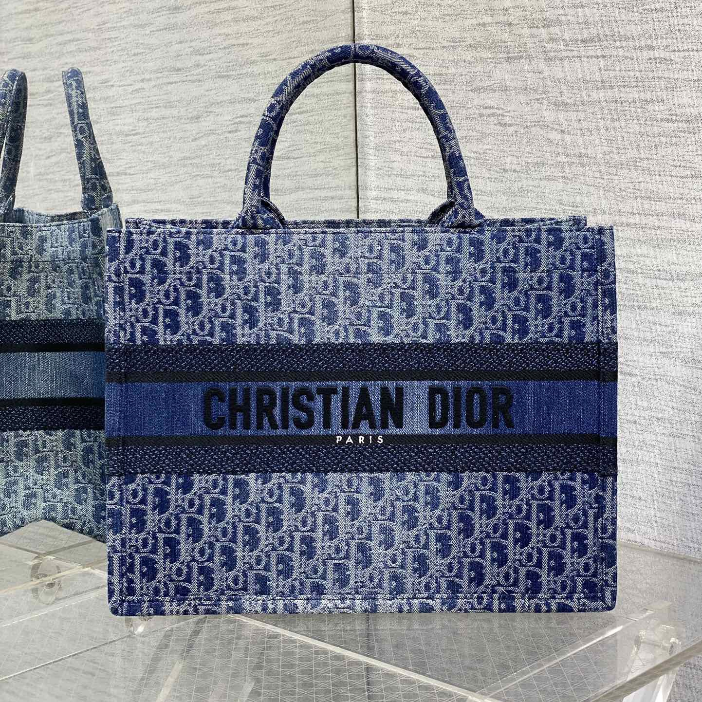 Dior Book Tote Shopping Bags 2-Size