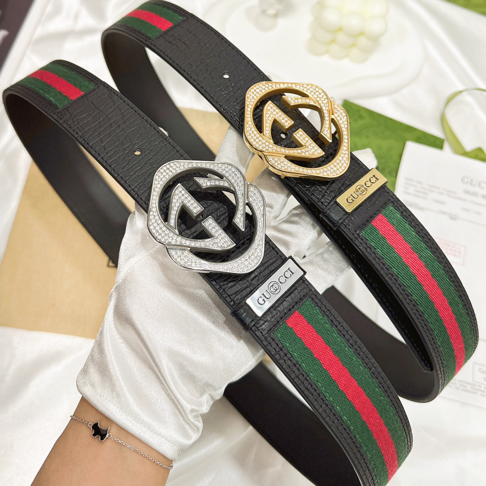 Gucci Mens Belt Width 3.8cm