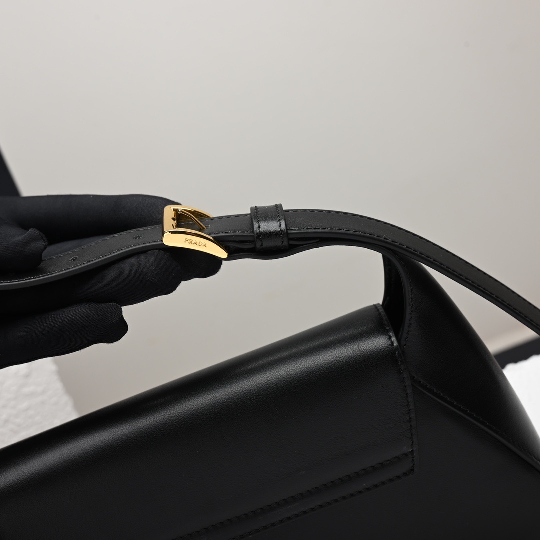 Prada 1BD358 Small Leather Women Shoulder Bags Size 25*15*5.5cm