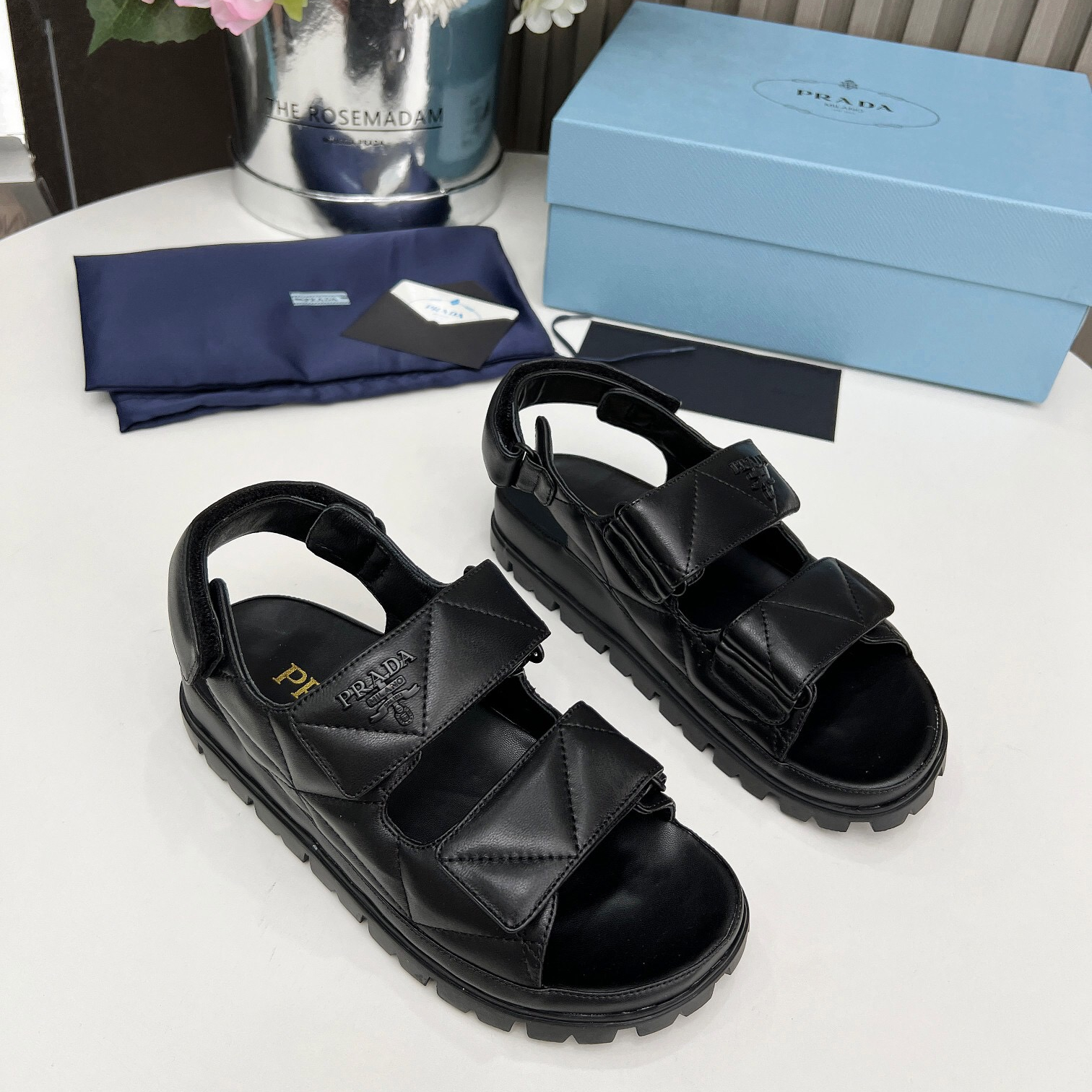 Prada 2024 New Monolith sandals Size 36-41