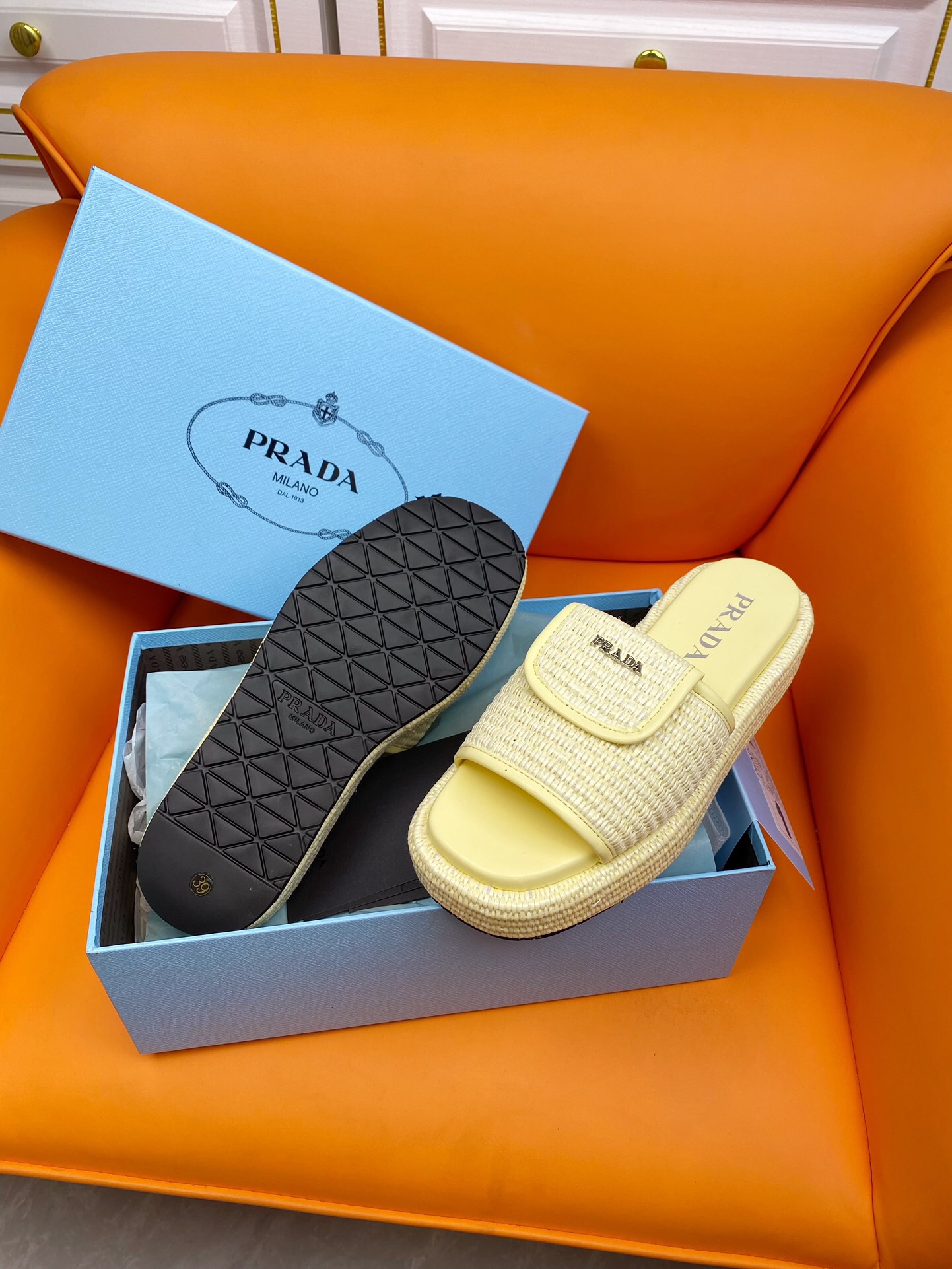 Prada 2024 New Monolith sandals Size 36-40