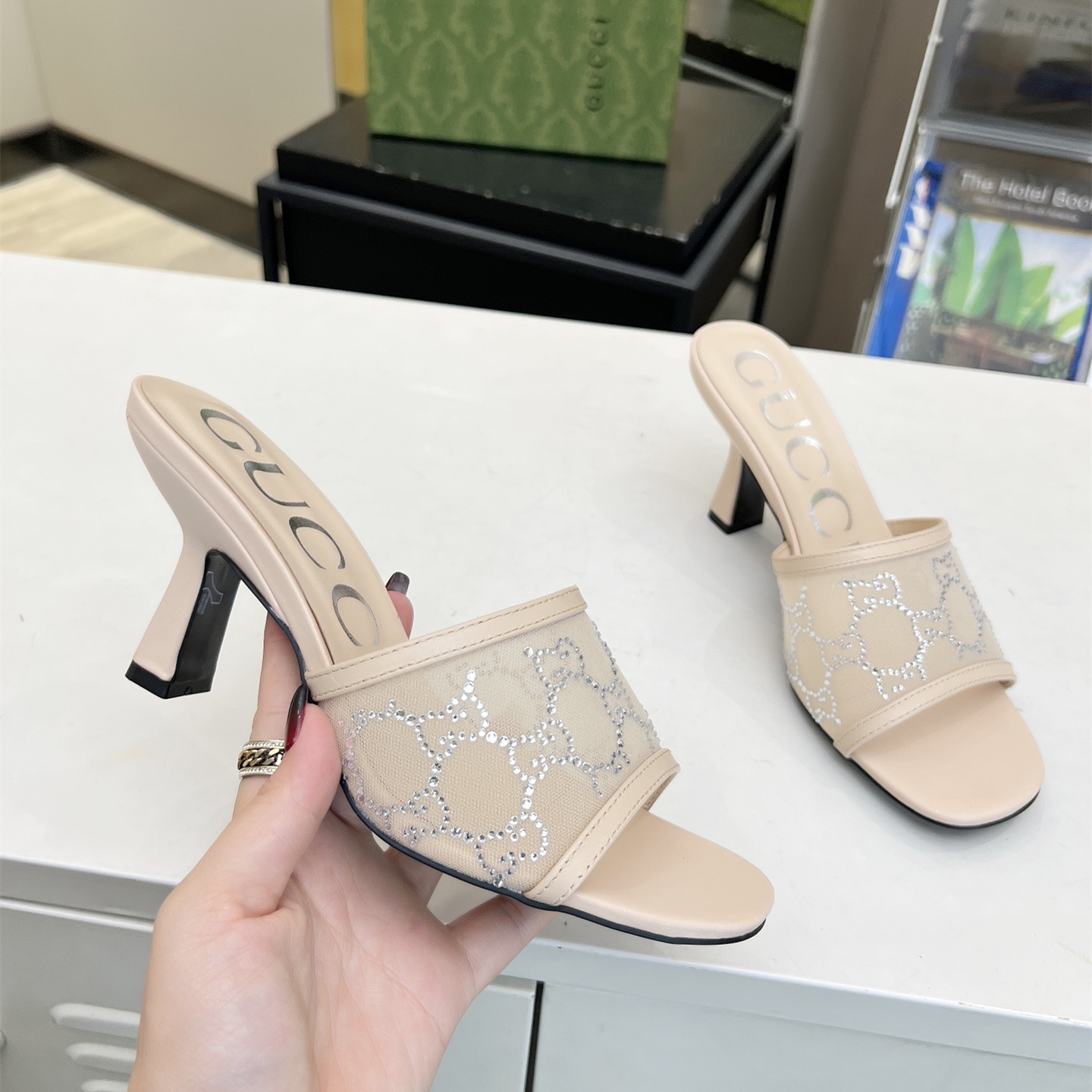 Gucci Original GG Women Pumps Size 36-41