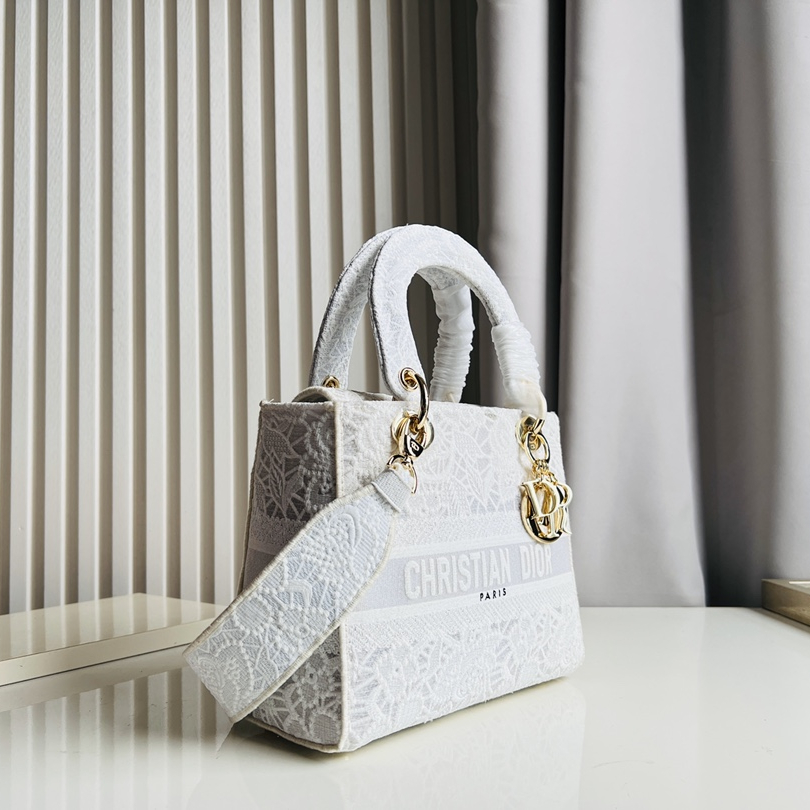 Dior Lady D-lite Women Shouler Bags 24cm