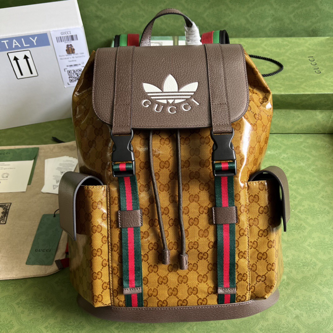 Gucci x Adidas Backpack 42*34*16cm