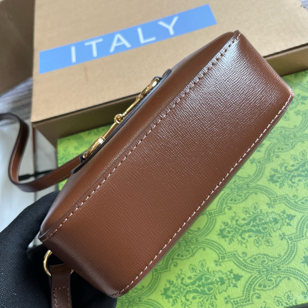 Gucci Kleine Gucci Horsebit 1955 Women Shoulder Bags 20*13*6cm