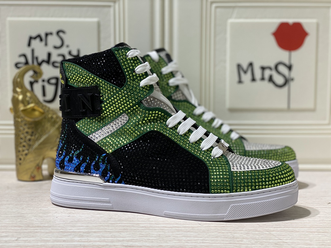 Philipp Plein Mens Outdoor Sneakers Shoes 38 - 45