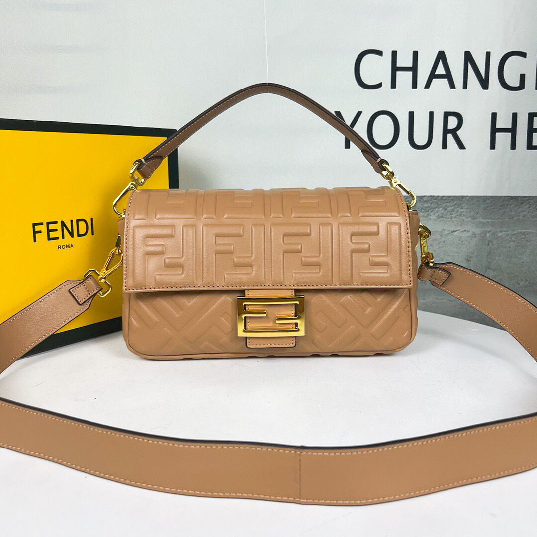 Fendi Baguette Women Shoulder Bags 27*6*15cm