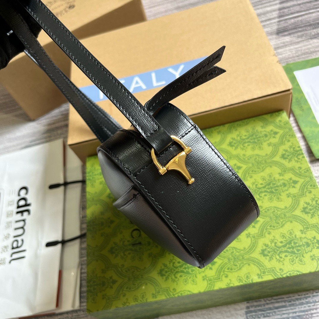 Gucci Kleine Gucci Horsebit 1955 Women Shoulder Bags 20*13*6cm