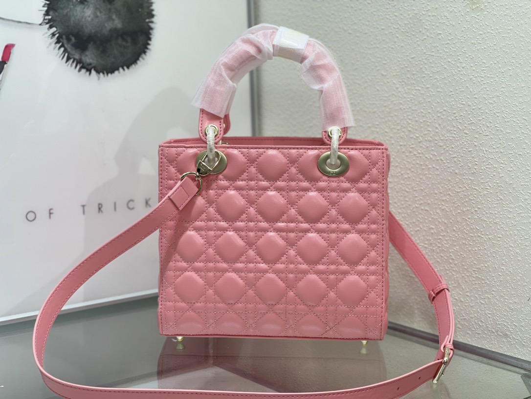 Dior Lady Women Shoulder Bags 24*20*11cm