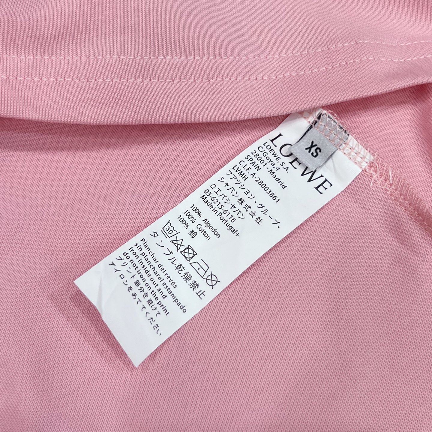 Loewe T Shirt Logo Size XS-L