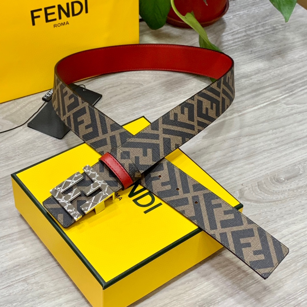 Fendi Mens Belt Width 4cm