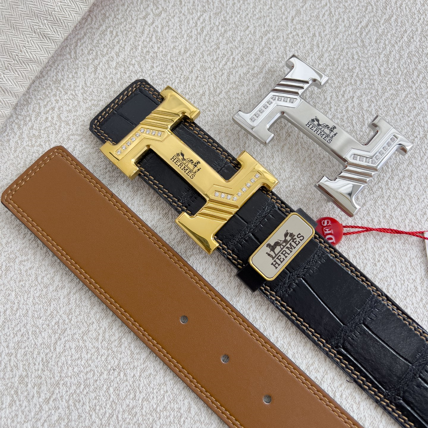 Hermes Mens Belt Width 3.8cm
