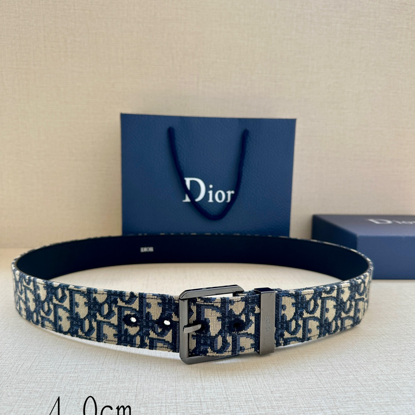 Dior Mens Belt Width 4cm