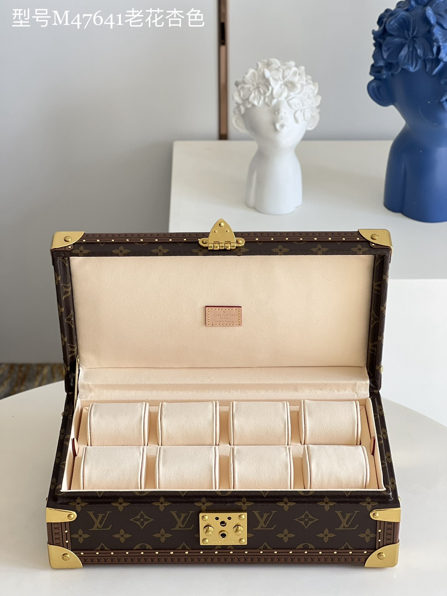 Louis Vuitton Der Garite Uhr box Größe 34*13*18