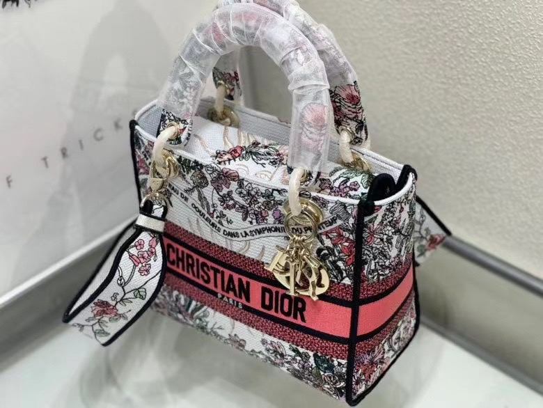 Dior Lady Women Shoulder Bags 24*20*11cm