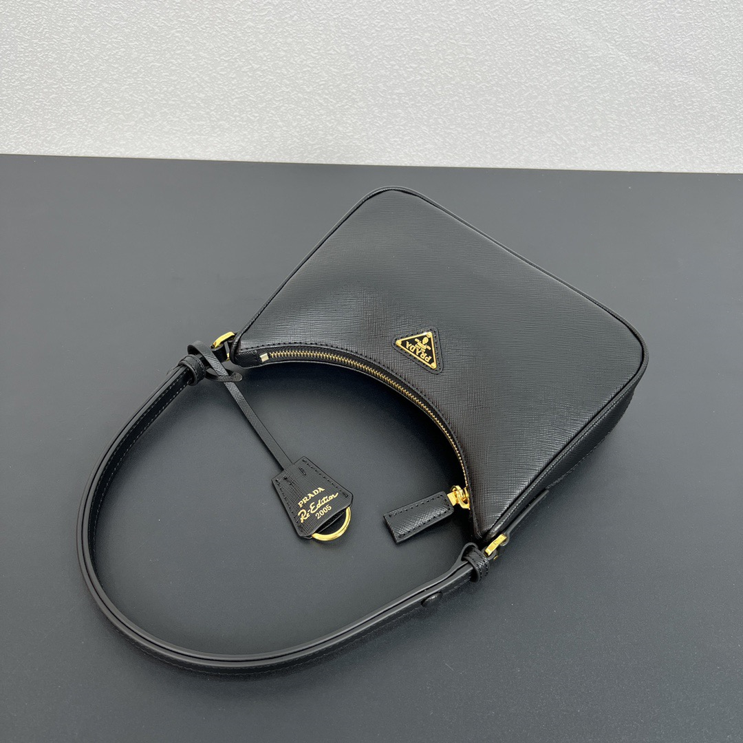 Prada 1BC204 Saffiano Leather Women Shoulder Bags Size 22*18*6cm