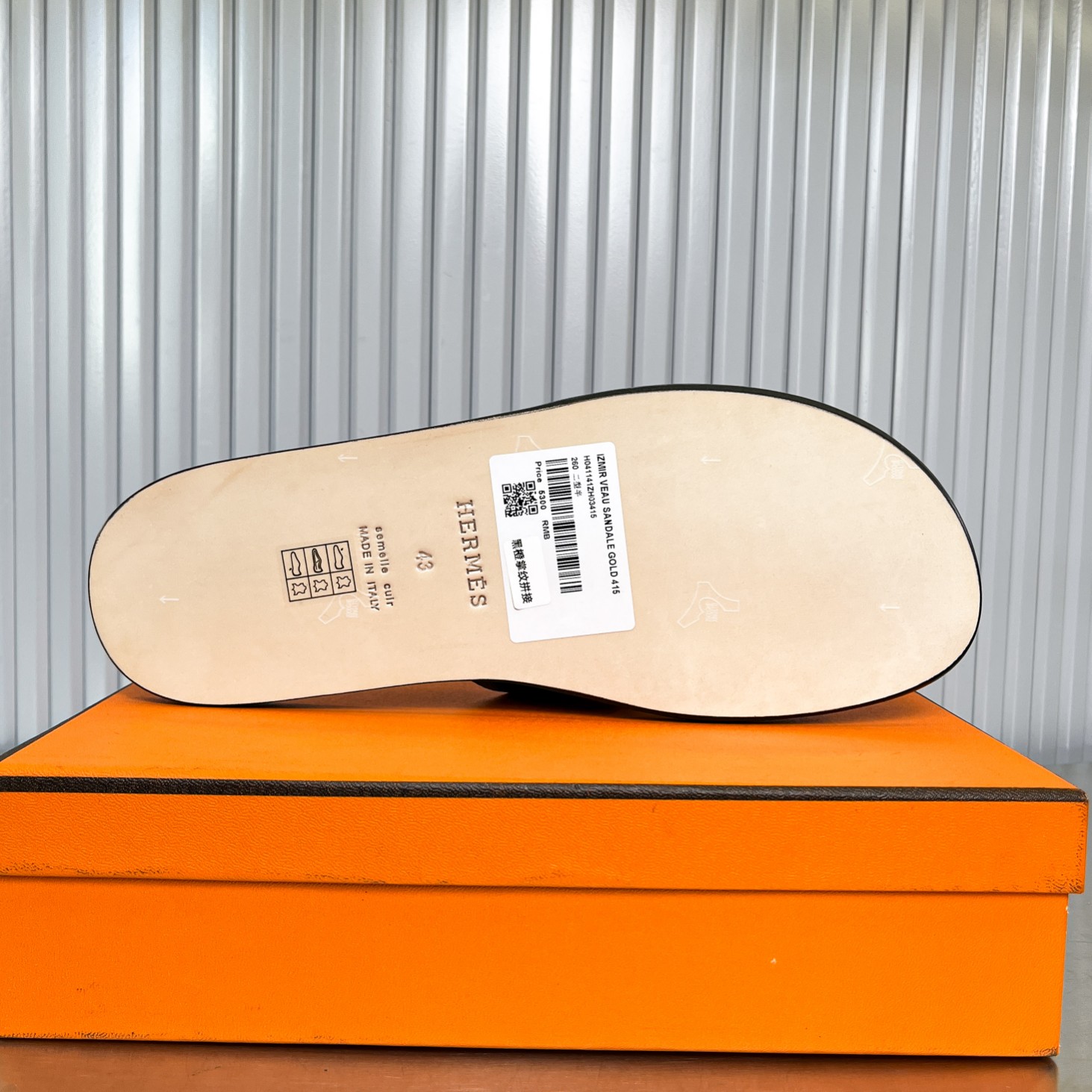 Hermes lzmir Sandals Size 40-45