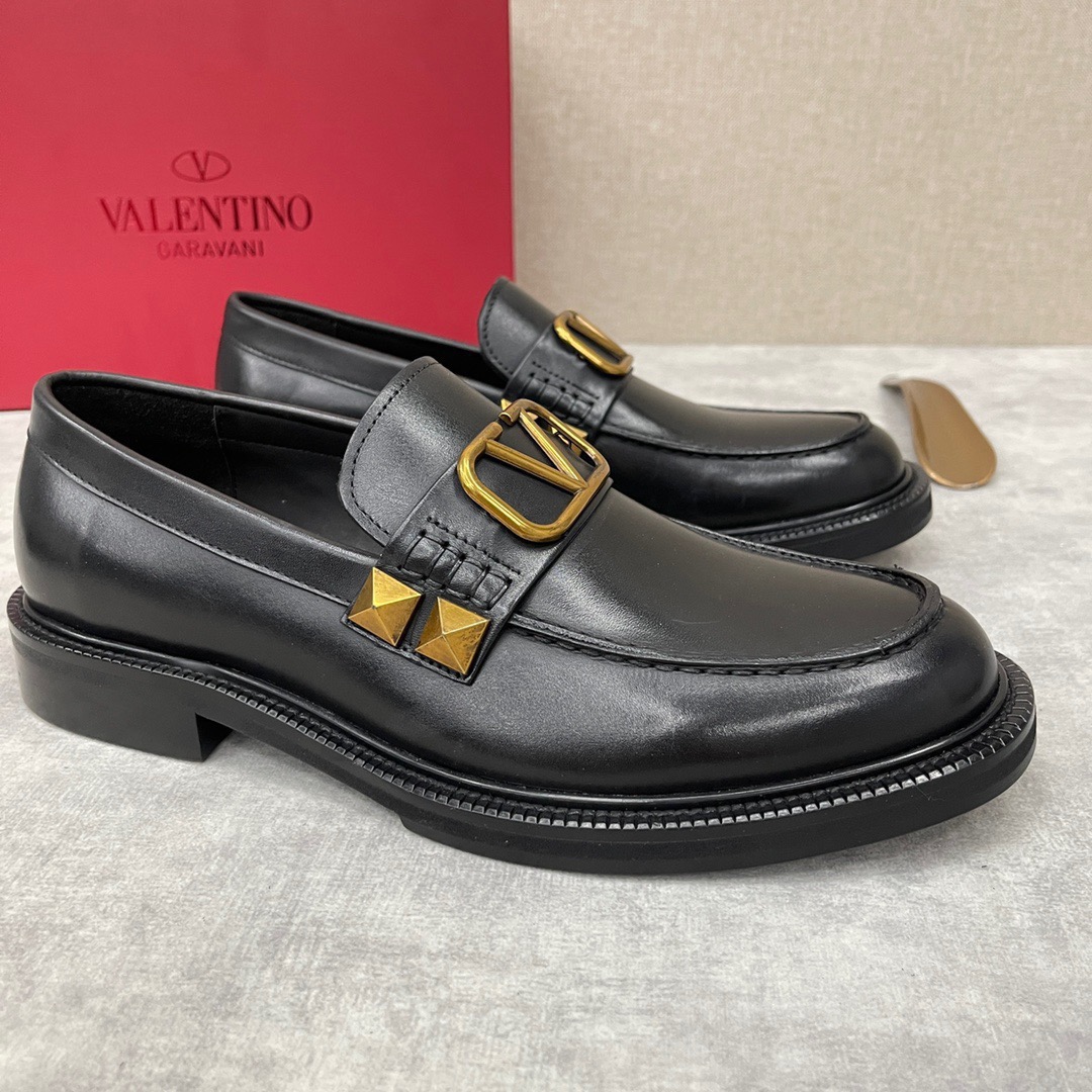Valentino Volgo Chain Loafer Size 39-45   9-Color