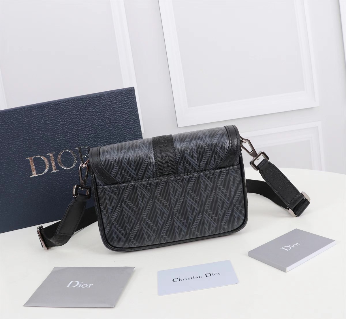 Dior Mini Hit The Road Mens Shoulder Bags Size 19*11*4cm