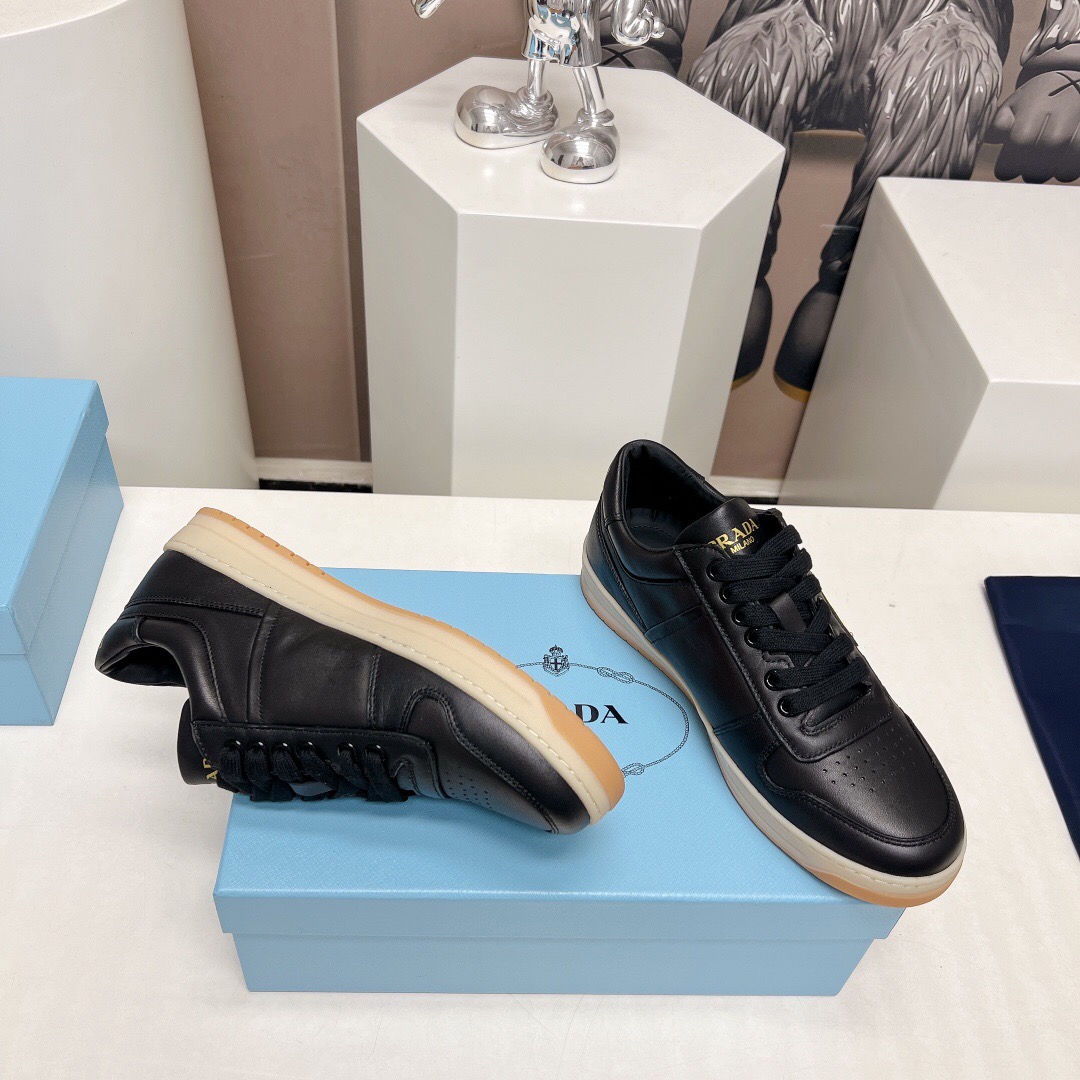 Prada Downtown Nappa Leather Sneakers Size 36-40