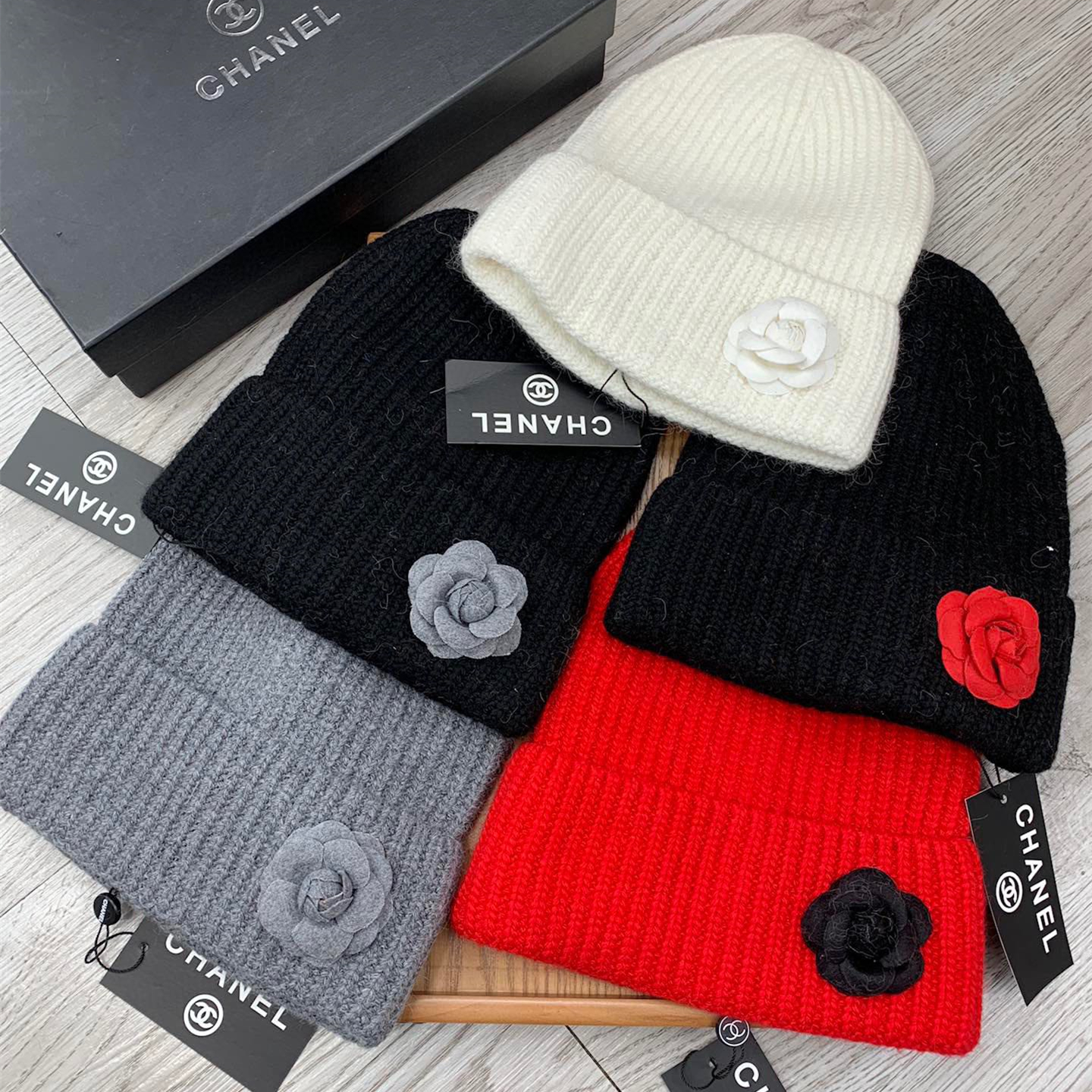 Chanel Knitted Hat 5-Color