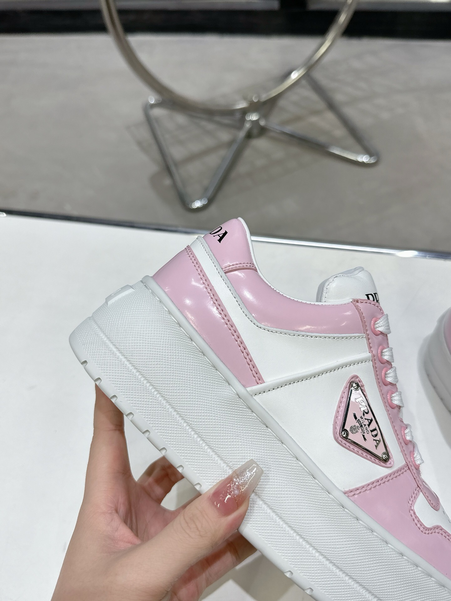 Prada 2024 New Downtown Bold leather Sneaker Size 36-41