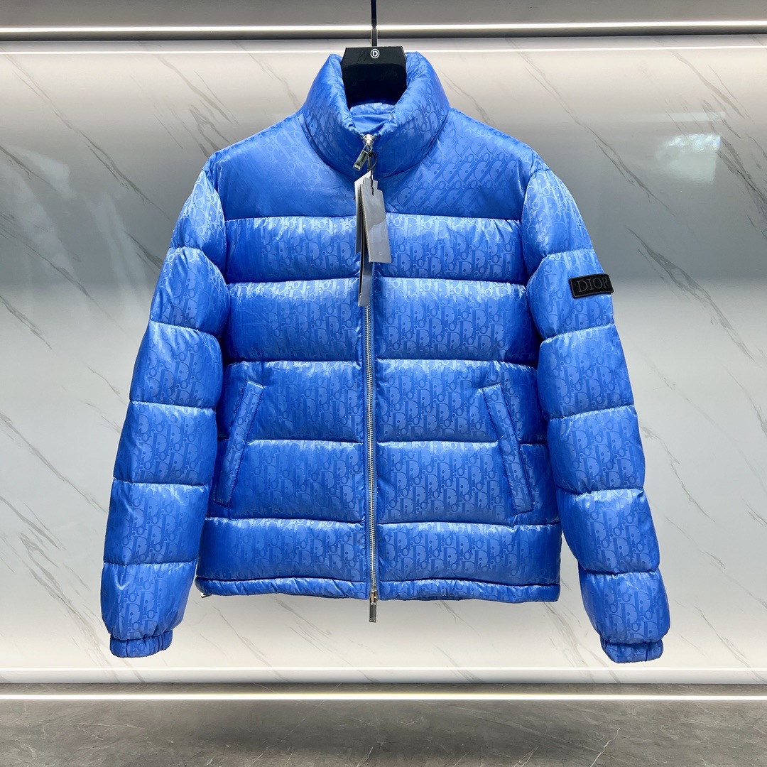 Dior 23FW Oblique Unisex Winter Jacket Size 46-54