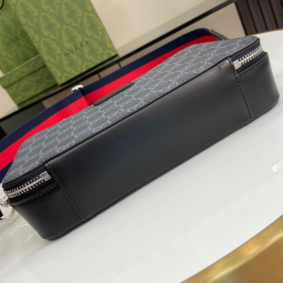 Gucci GG Supreme Mens Shoulder Bags Size 14*22.5*7.5cm