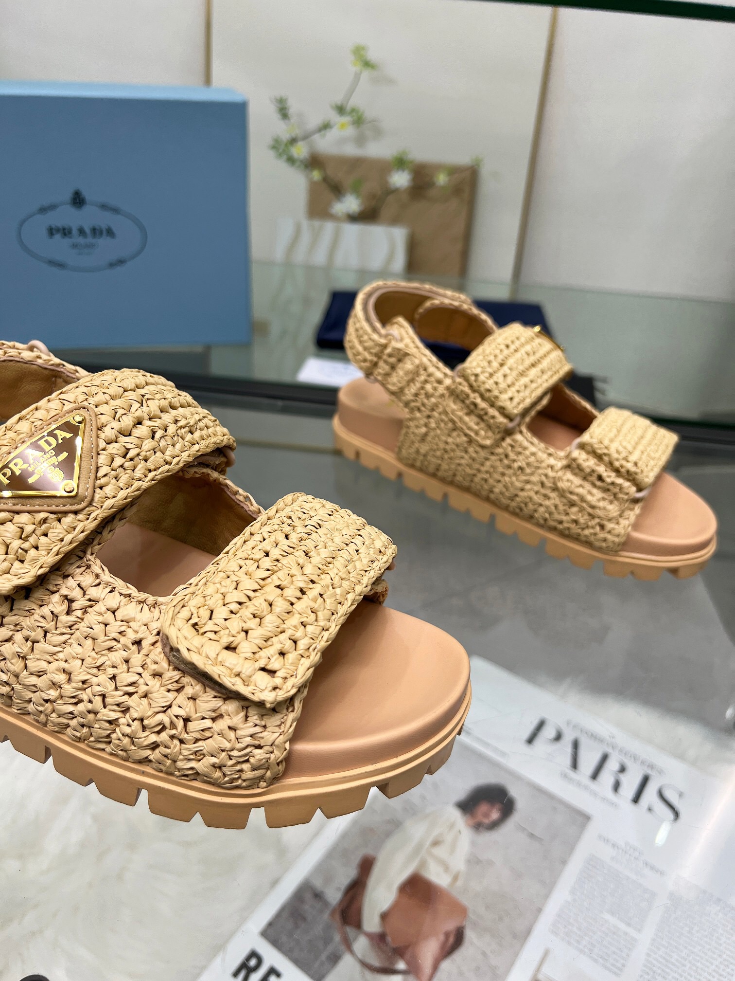 Prada 2024 New Monolith sandals Size 36-41