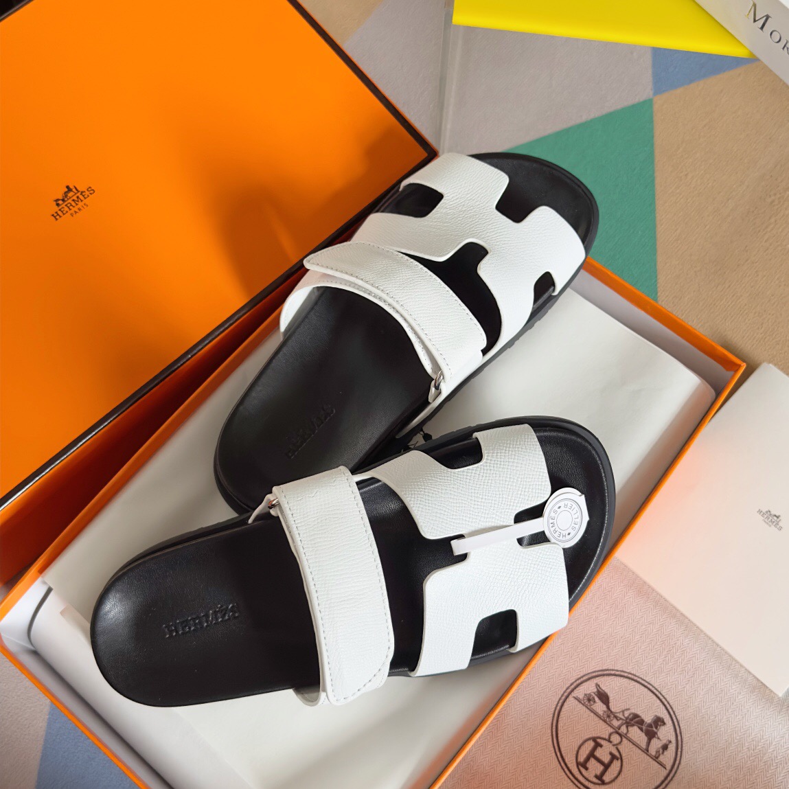 Hermes chypre Slippers Size 36-45