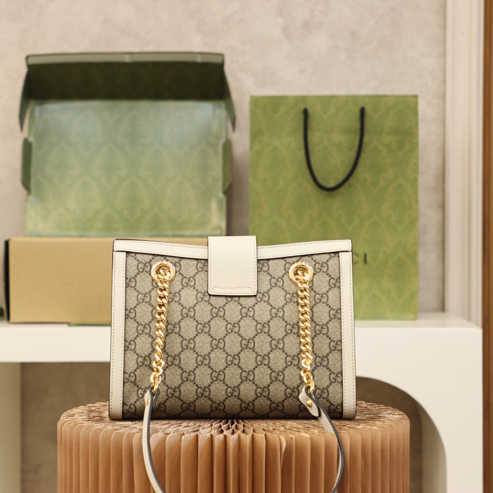Gucci GG Supreme Padlock Women Shoulder Bags Size 26*18*10cm