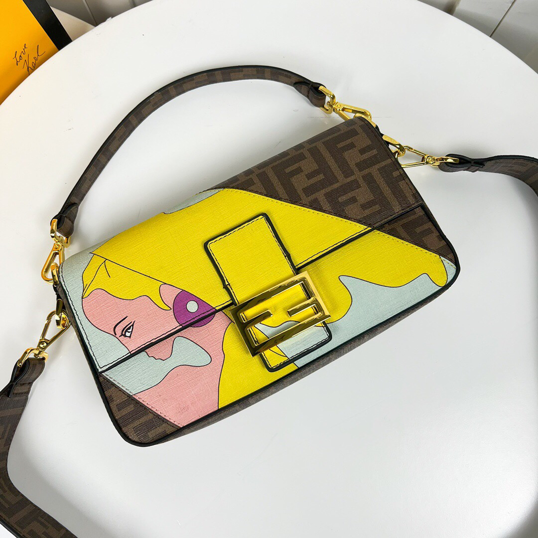 Fendi New Women Shoulder Bags 26*5*15cm