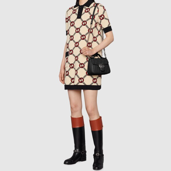 Gucci GG Marmont Top Handle Women Shoulder Bags Size 21*15.5*8cm