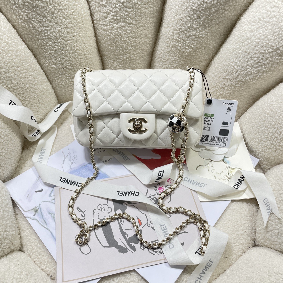 Chanel AS1787 Shoulder Bags Sheepskin 20cm