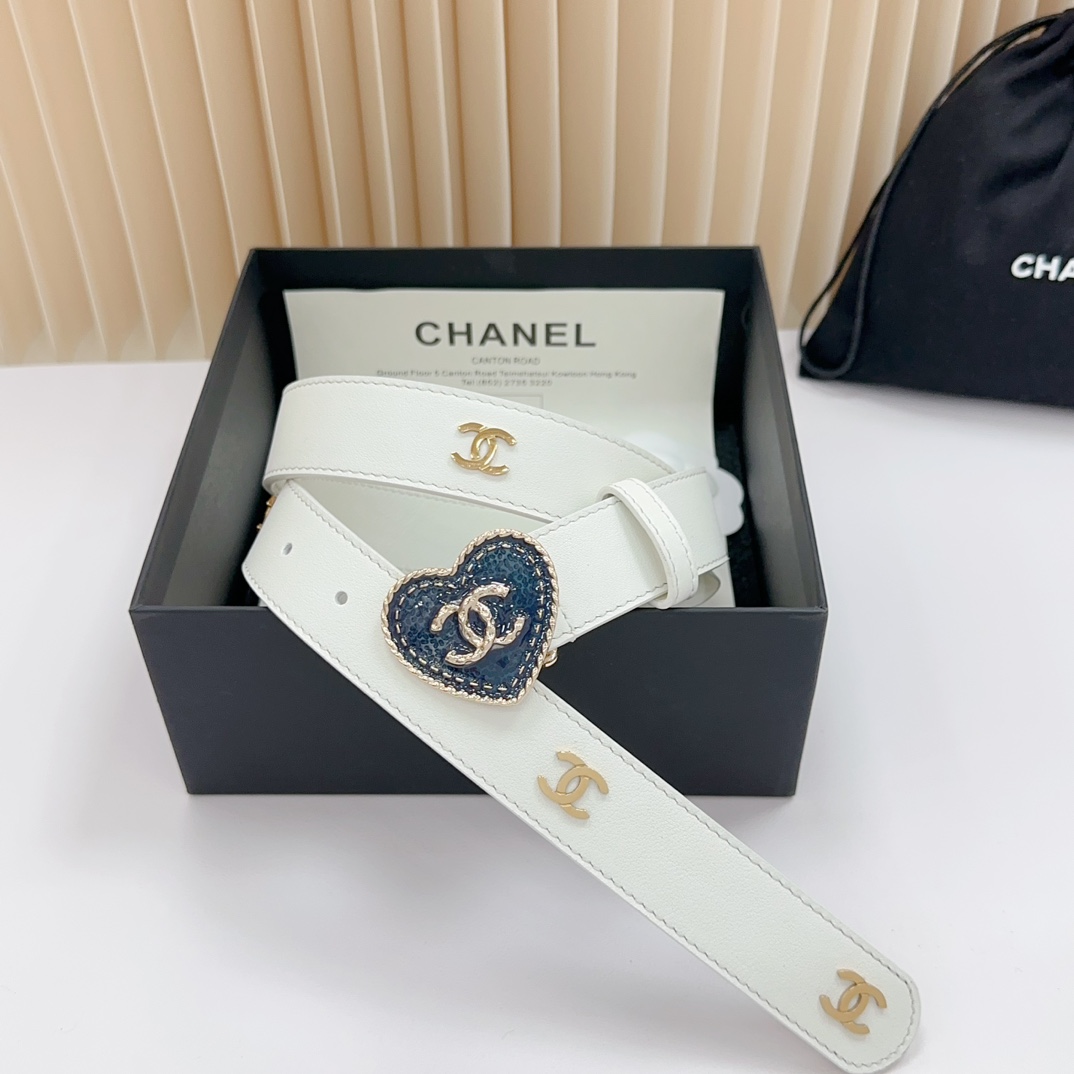 Chanel Women Belt Width 3cm