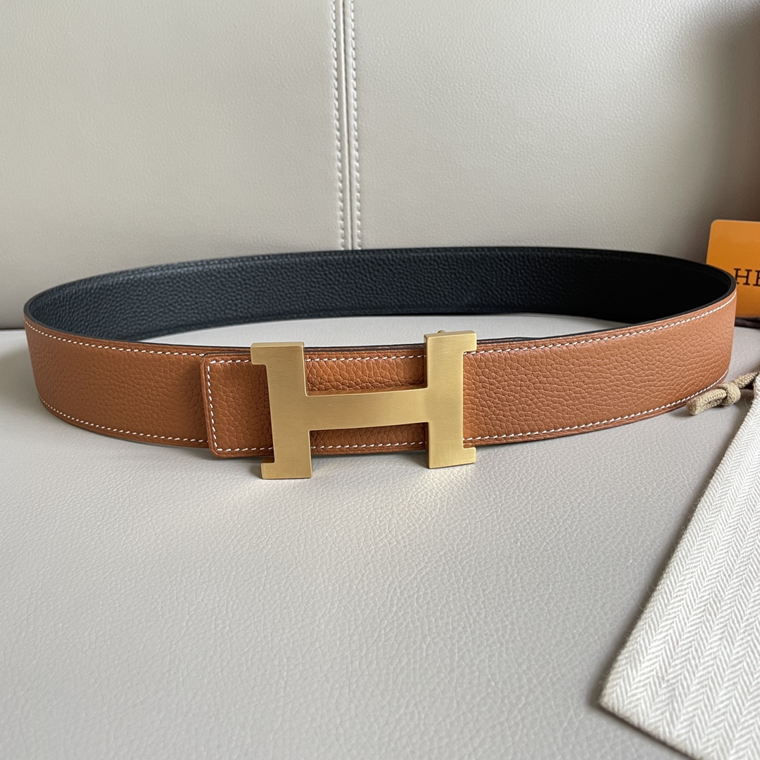 Hermes Mens Belt Width 3.8cm