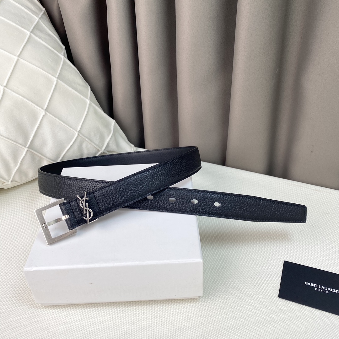 YSL Women Belt Width 3cm