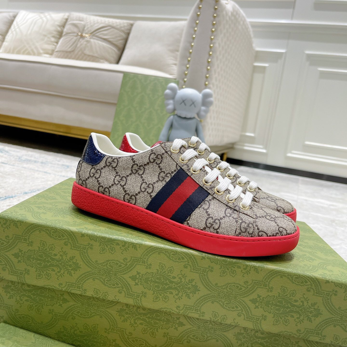 Gucci Ace Sneaker Size 35-46 6-Color