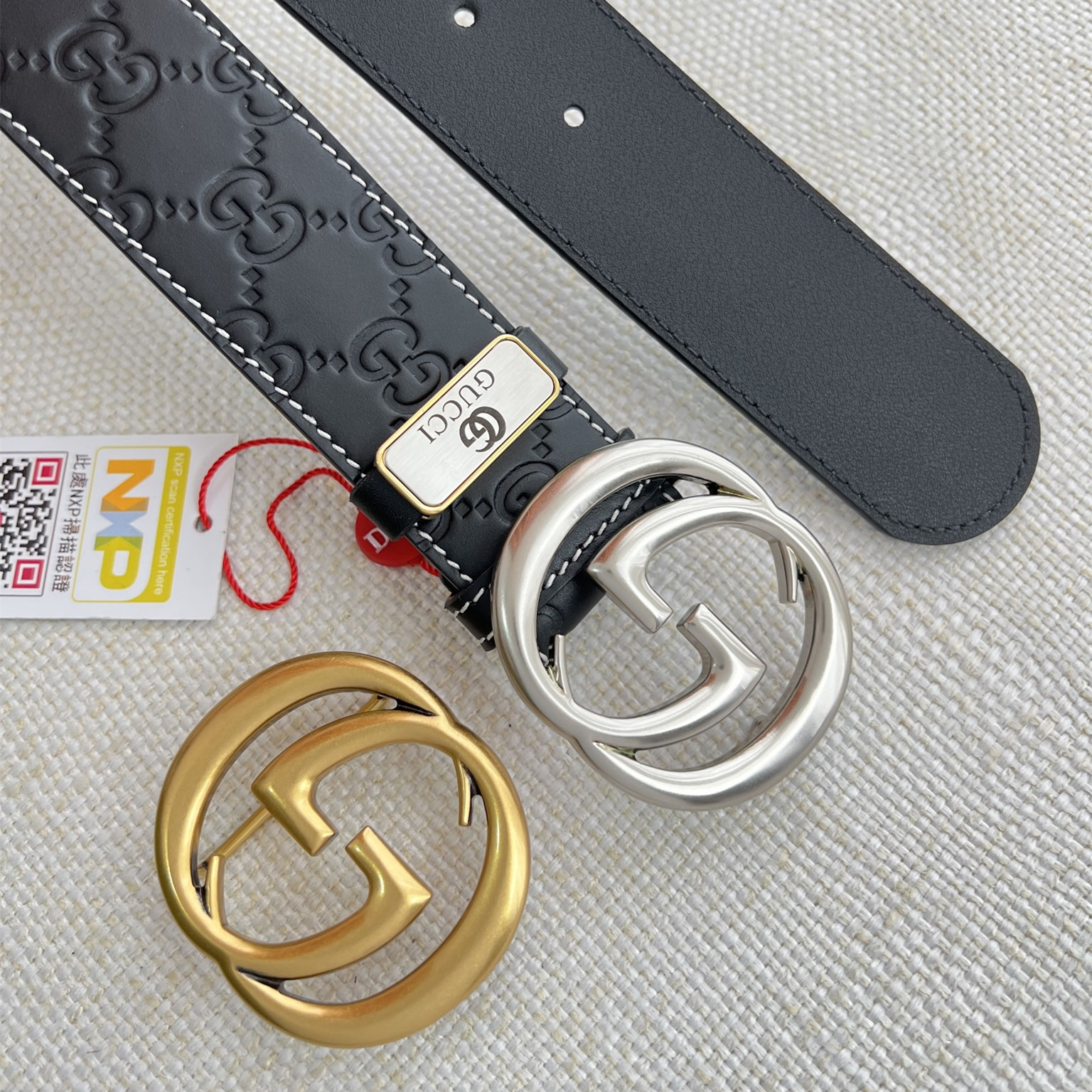 Gucci Mens Belt Width 3.8cm