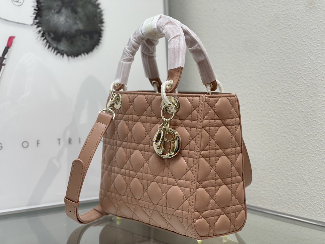 Dior Lady Women Shoulder Bags 24*20*11cm