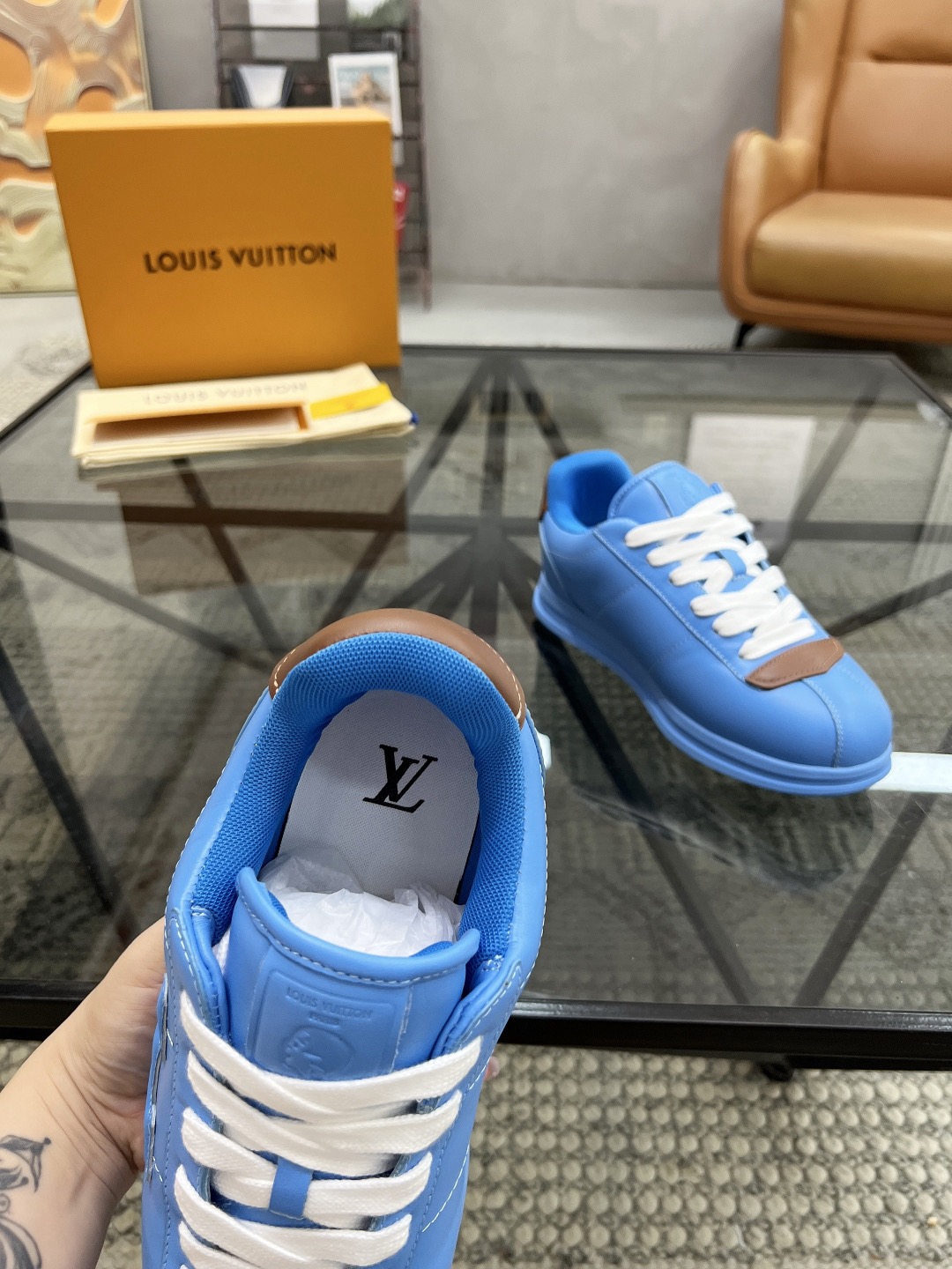 Louis Vuitton Buttersoft Pharrell Williams Monogram Sneaker Size 36-46