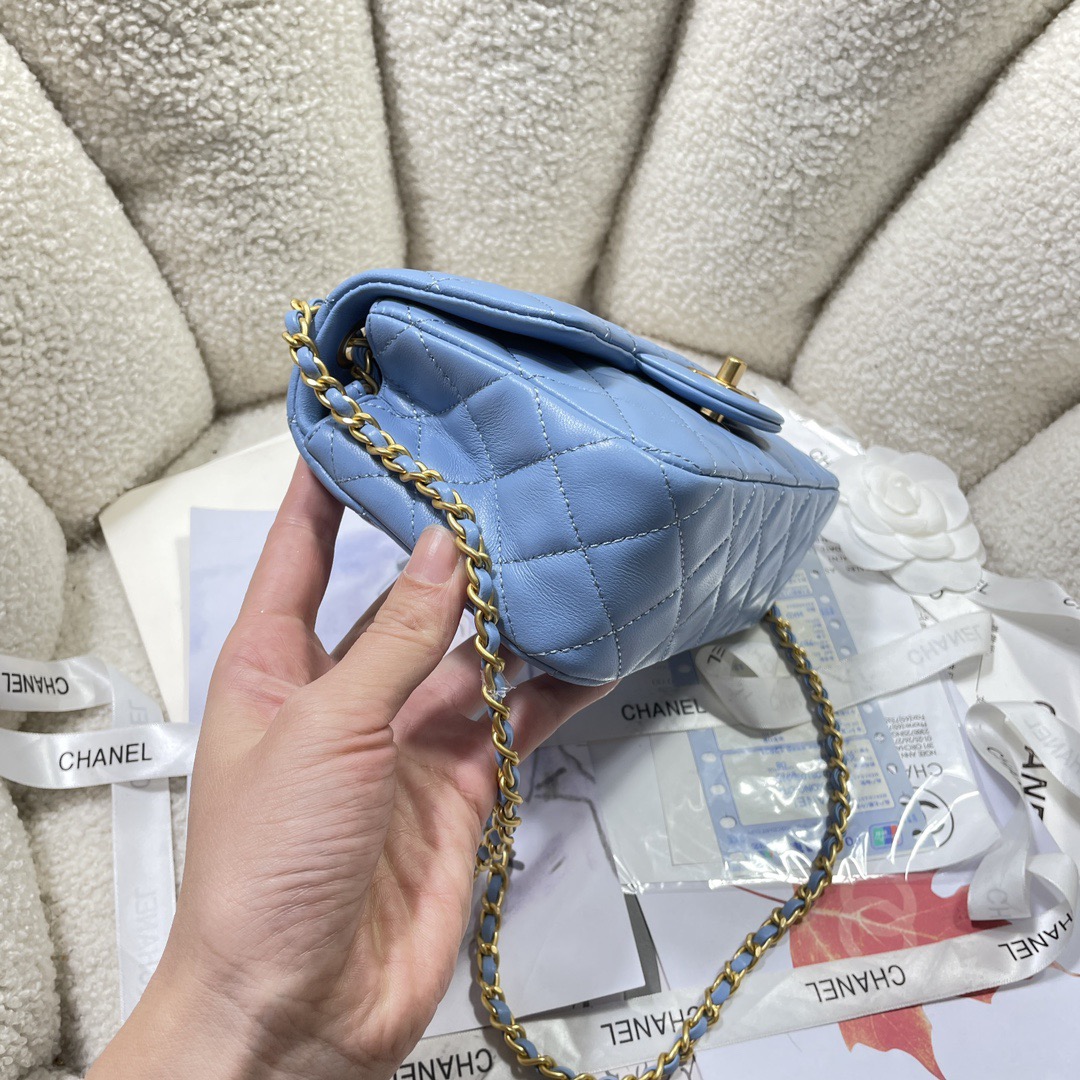 Chanel AS1787 Shoulder Bags Sheepskin 20cm