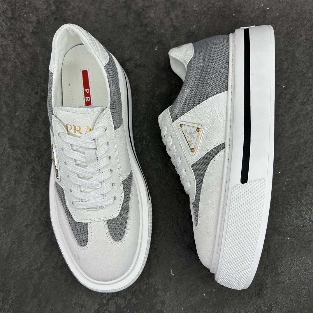 Prada Macro Re-Nylon Men Sneaker Size 39-45