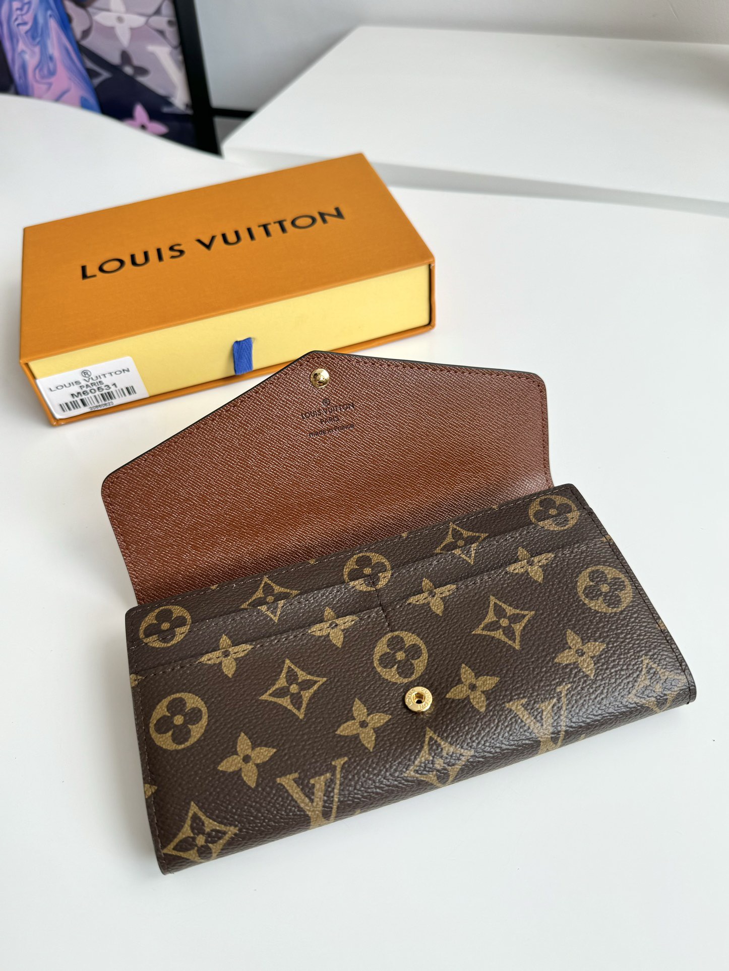 Louis Vuitton Women Wallet M60531 Size 19*10cm