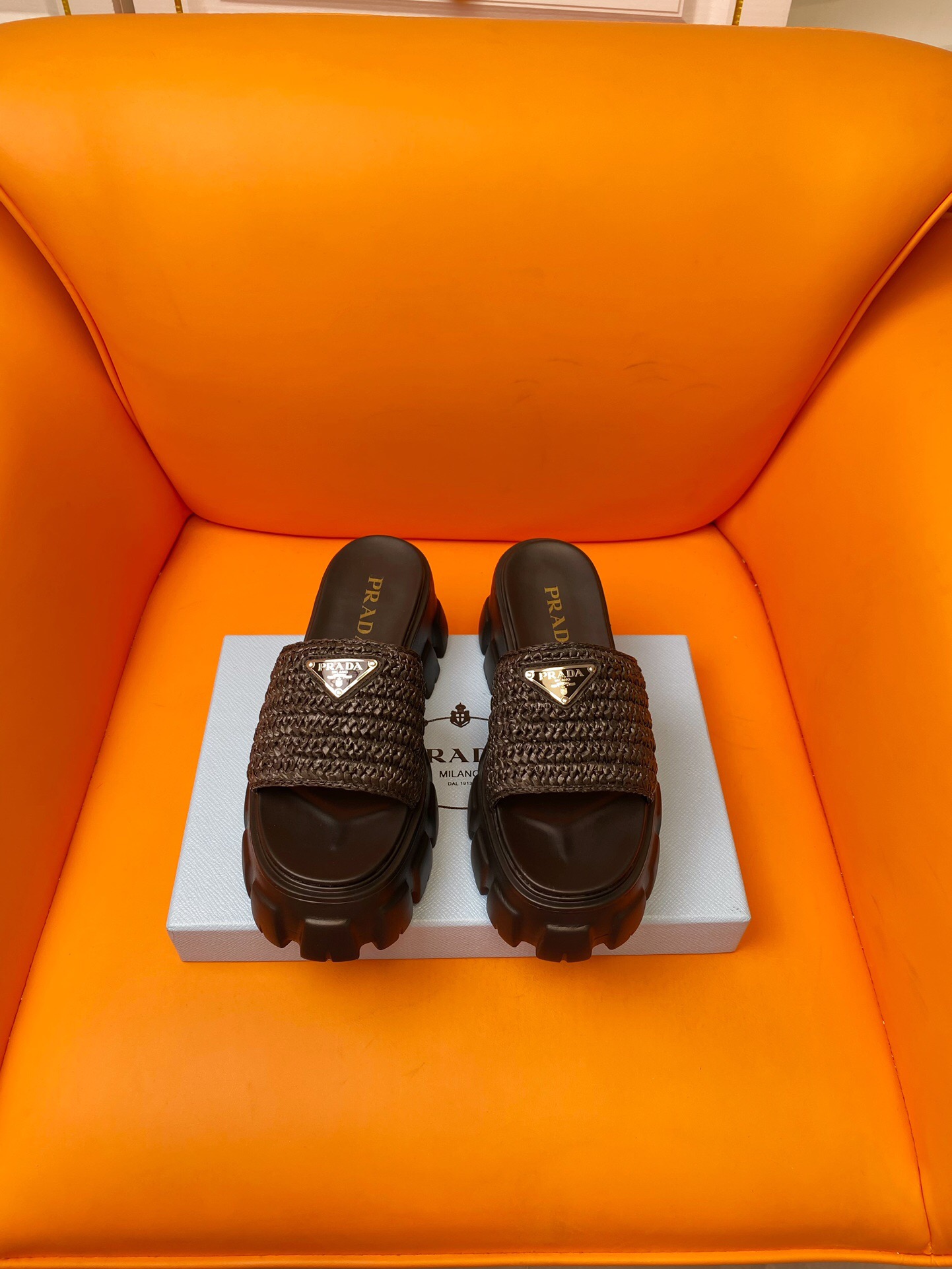 Prada 2024 New Monolith sandals Size 36-40