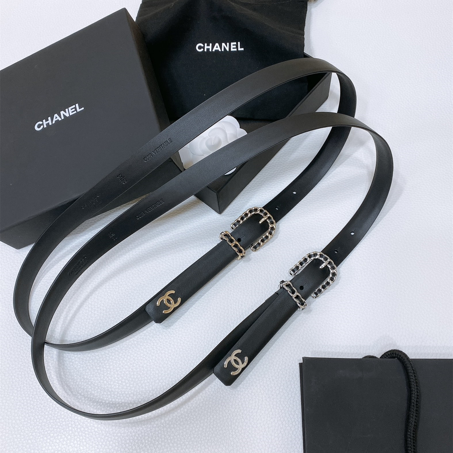 Chanel Women Belt Width 2cm