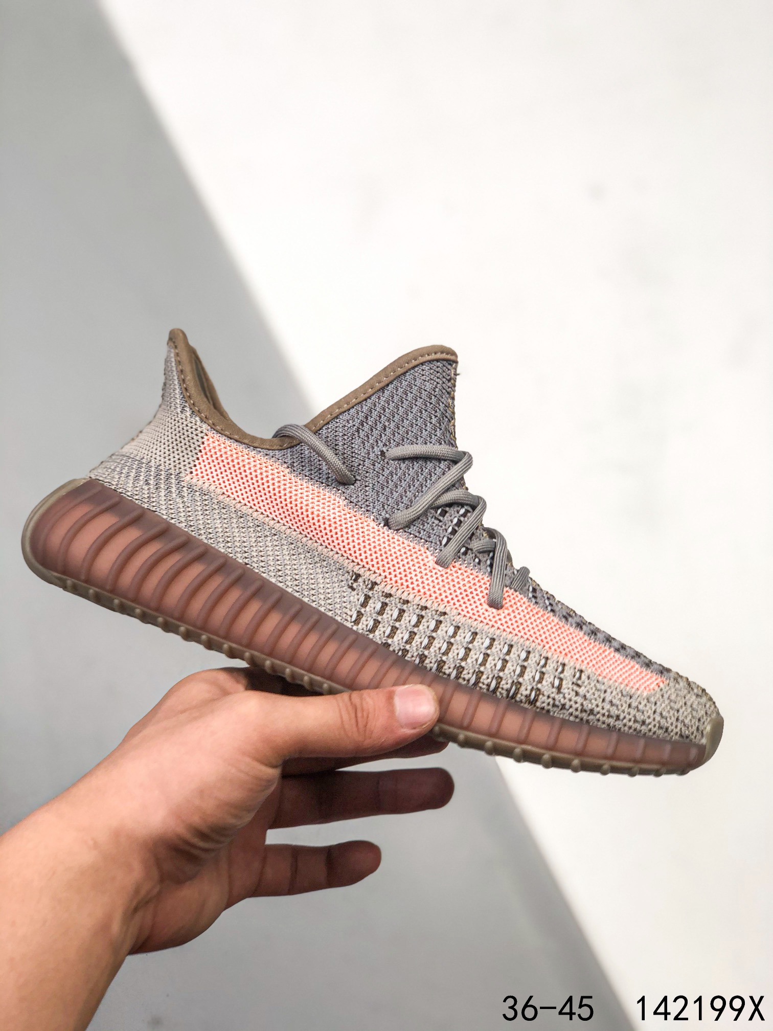 Yeezy 350 Boost 350 V2 Mens/Women Sneakers Shoes Dark Gray 36 - 45